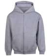 JH115 AWDis Vision Heavyweight Zoodie Heather Grey colour image